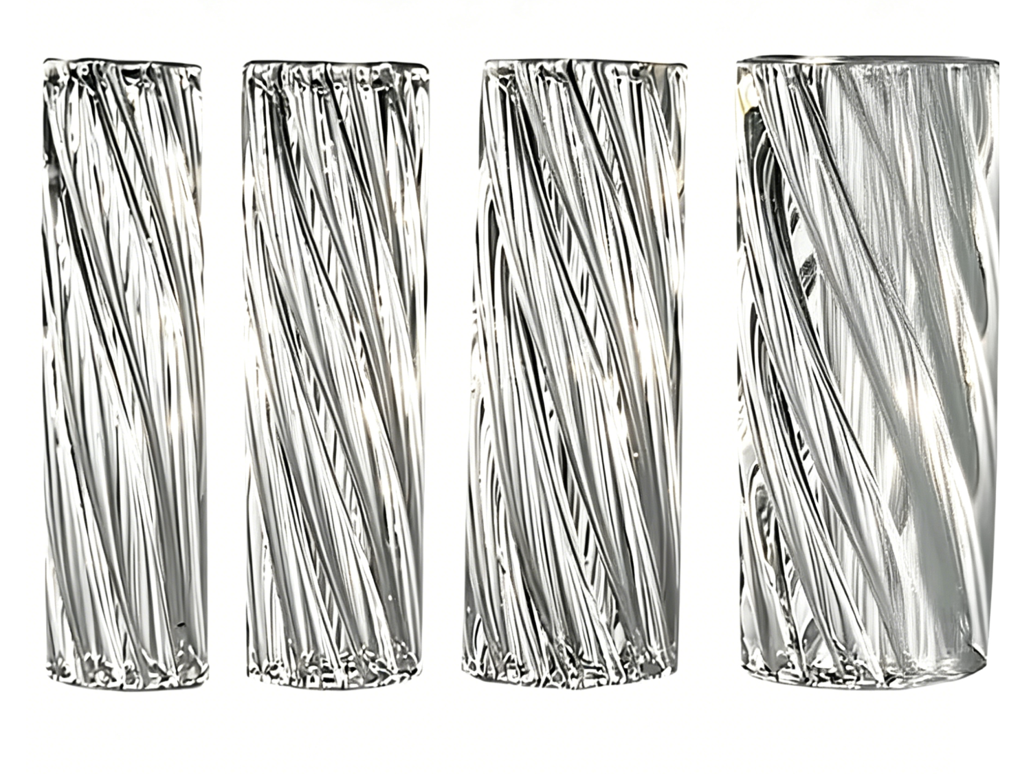 Custom printed glass tips — placeholder image, replace with brand photography