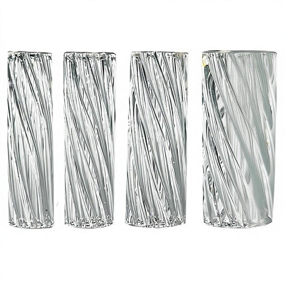Custom frost etched glass tips — placeholder image, replace with brand photography